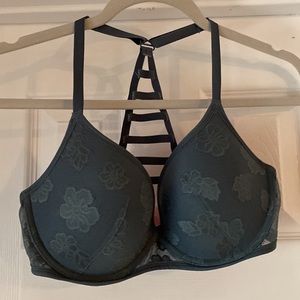 PINK Victoria’s Secret lightly lined underwire push up racer back bra